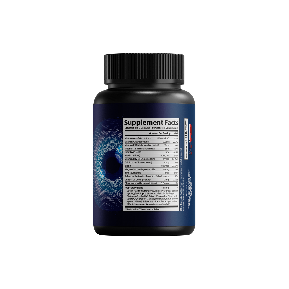 EYE ON  Vision, Macular & Ocular Performance Support | 60 Capsules