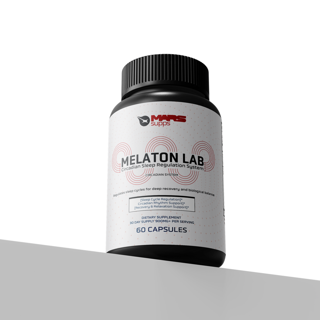 MELATON LAB  Circadian Sleep, Relaxation & Recovery Support | 60 Capsules