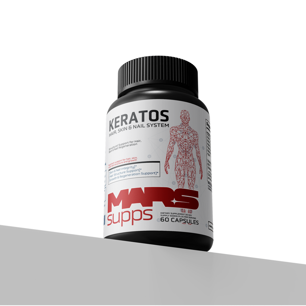 KERATOS  Hair, Skin & Nail Structural Support System | 60 Capsules