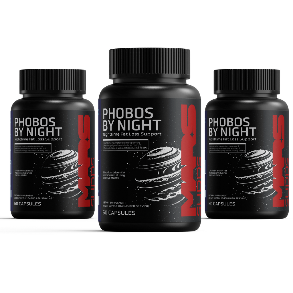 PHOBOS BY NIGHT — Nighttime Metabolic, Sleep & Recovery Support | 60 Capsules
