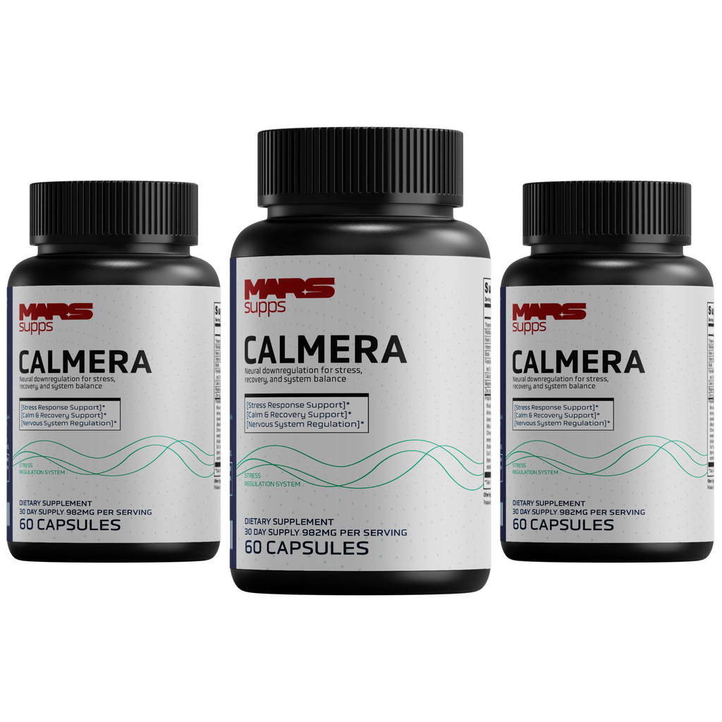 CALMERA  Stress, Calm & Nervous System Regulation Support | 60 Capsules