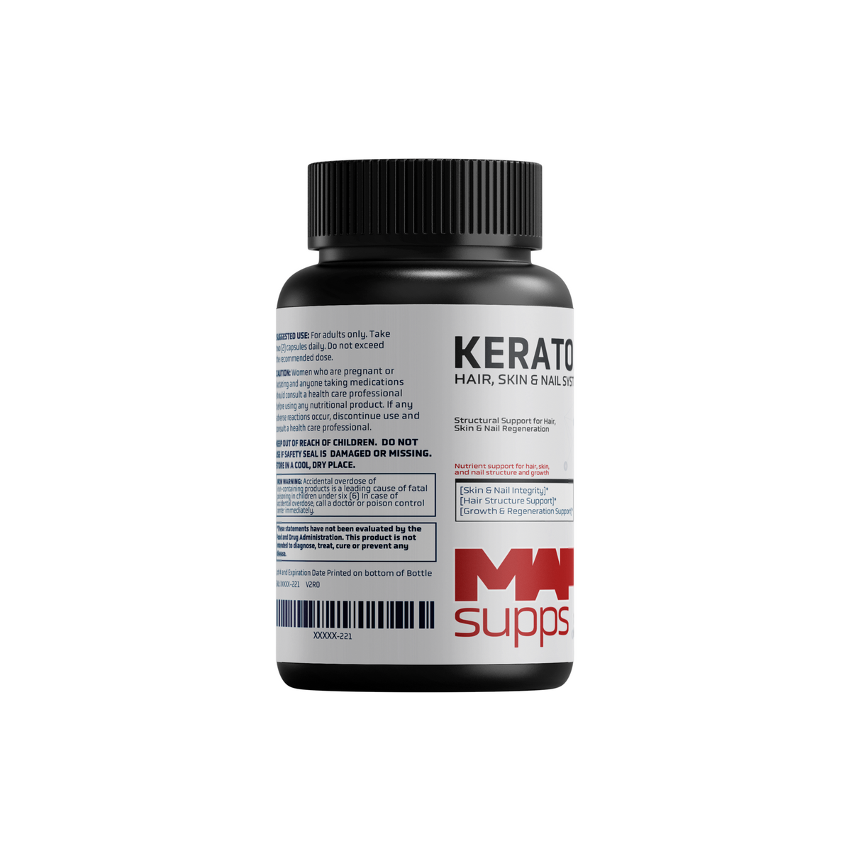 KERATOS  Hair, Skin & Nail Structural Support System | 60 Capsules