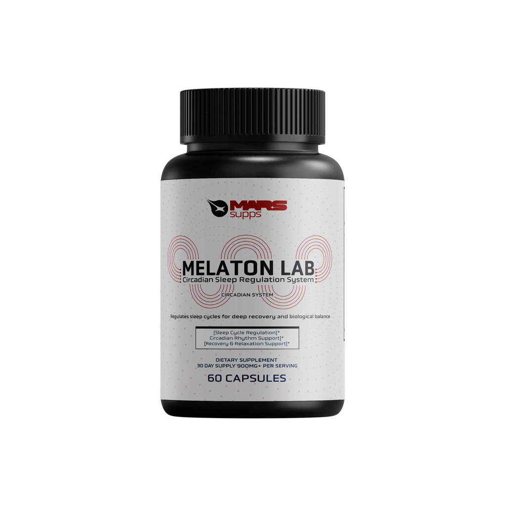 MELATON LAB  Circadian Sleep, Relaxation & Recovery Support | 60 Capsules