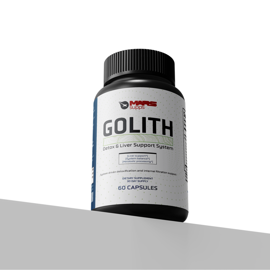GOLITH  Detox, Liver & Digestive System Support | 60 Capsules